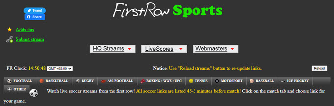 Firstrow Sports