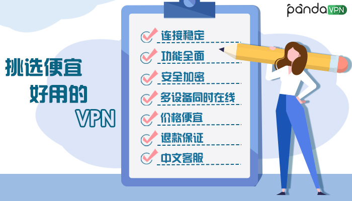 挑选便宜好用的 VPN