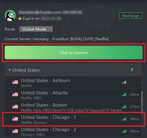 PandaVPN US Server