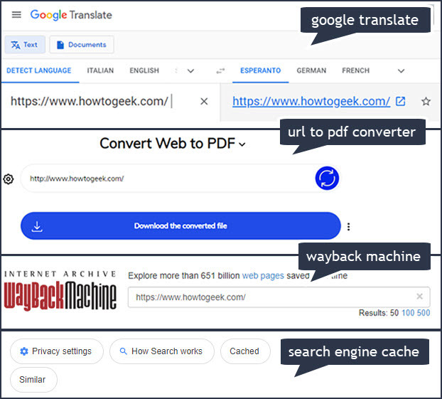 WEB SERVICES TO BYPASS GEO-BLOCKING AND UNBLOCK SITES